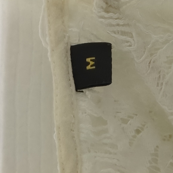 Kooples Sport silk lace top, Medium - Picture 5 of 5